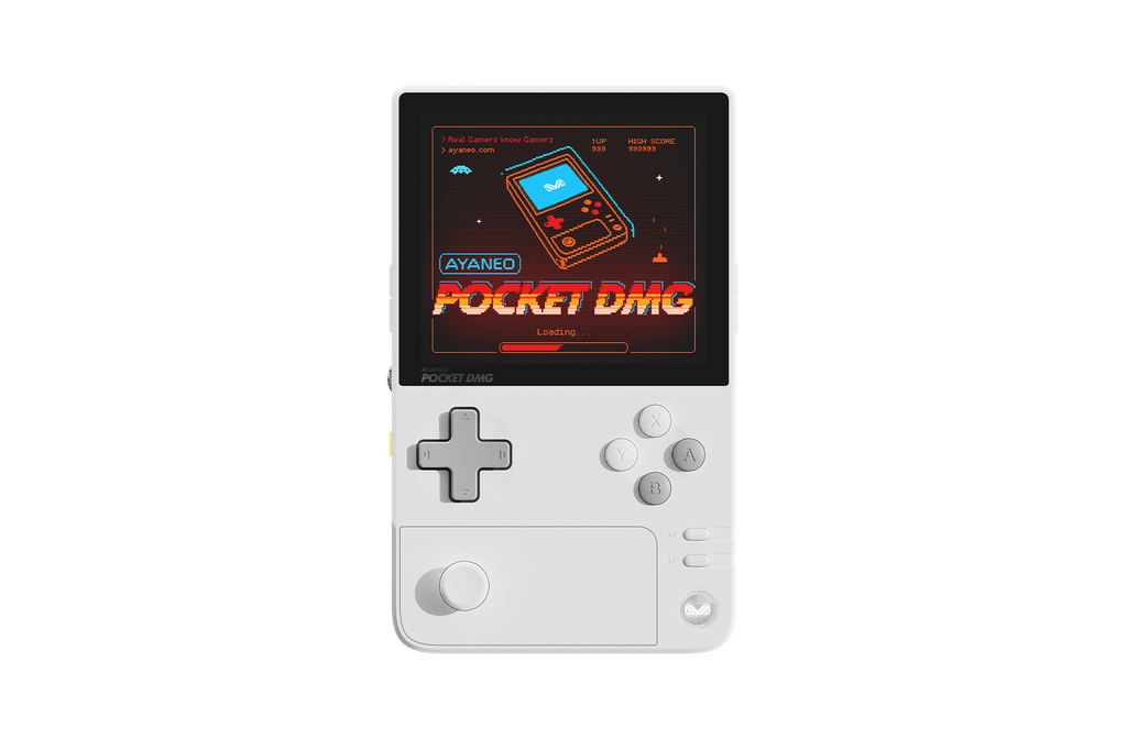 Ayaneo Pocket DMG Hand Held Console Moon White 3.92"OLED/8GB Ram/128GB Storage
