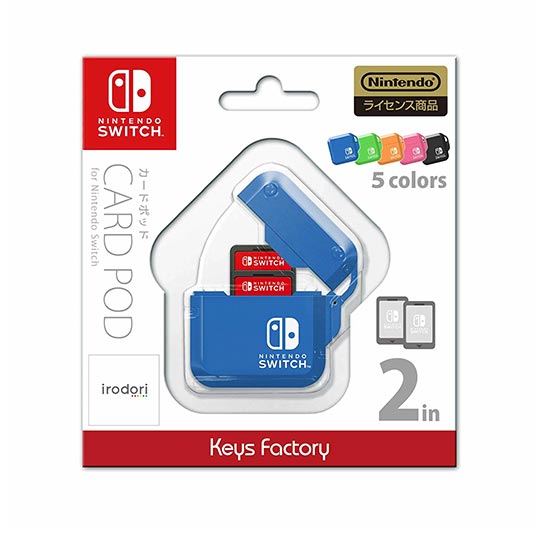 Nintendo Switch Blue Card Pod