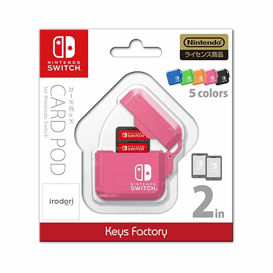 Nintendo Switch Pink Card Pod