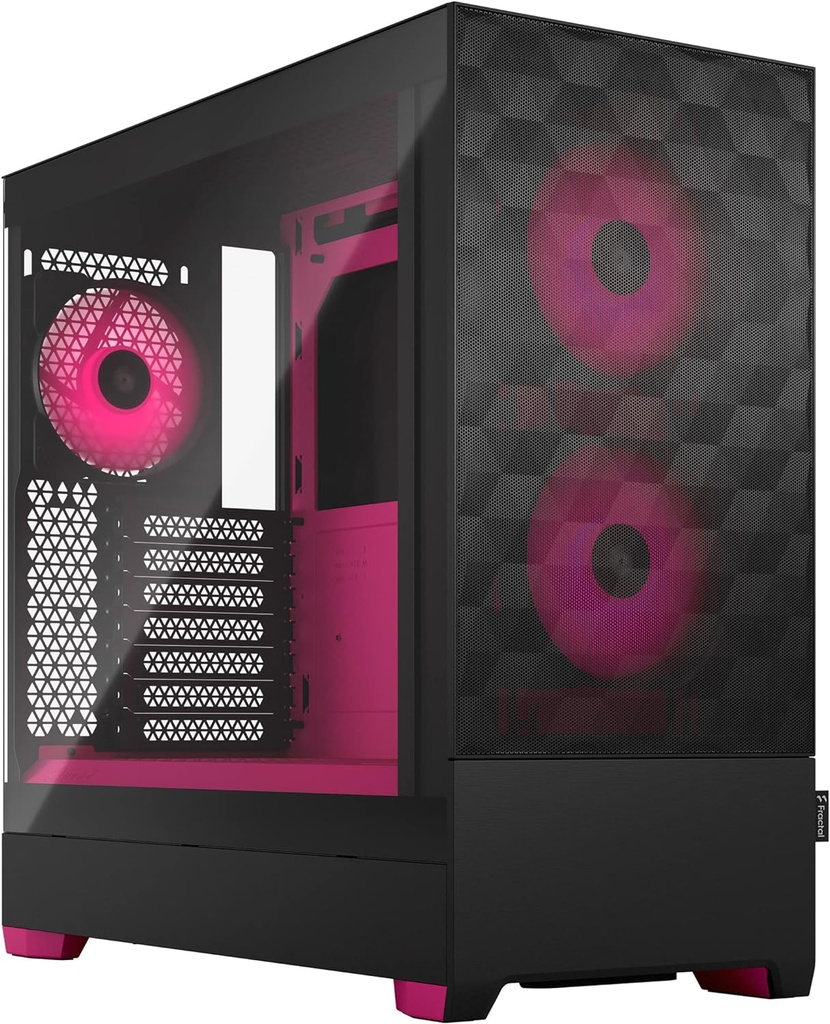 Fractal Design Pop Air RGB Magenta Core Mid Tower Gaming PC Case