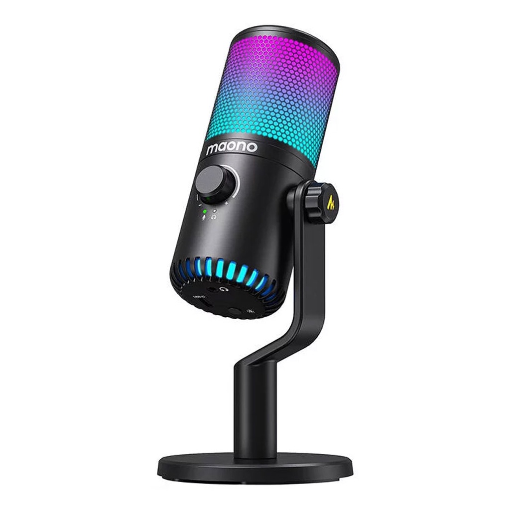 Maonocaster DM30 RGB Gaming Microphone Black
