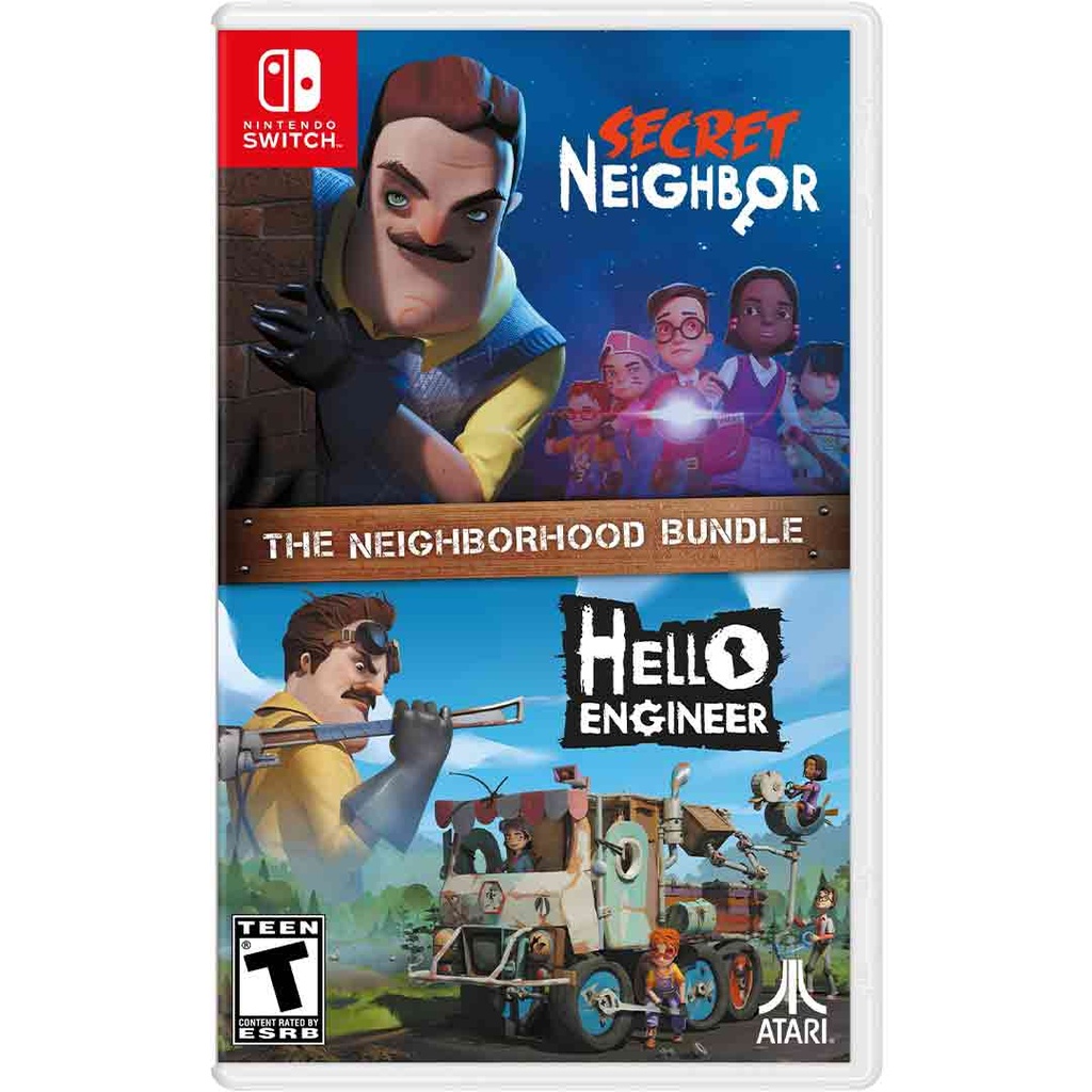 NS Secret Neighbor & Hello Engineer – The Neighborhood Bundle Switch NTSC