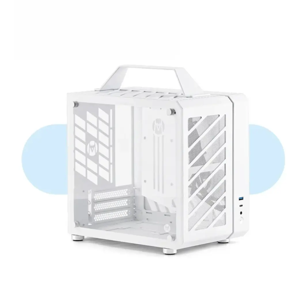 Mechanic Master Computer PC Case-C25 PLUS Polar White