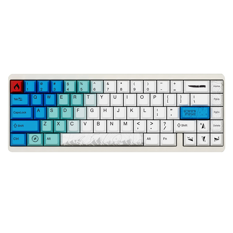 Varmilo Muse65 Summit Theme Magnetic Keyboard