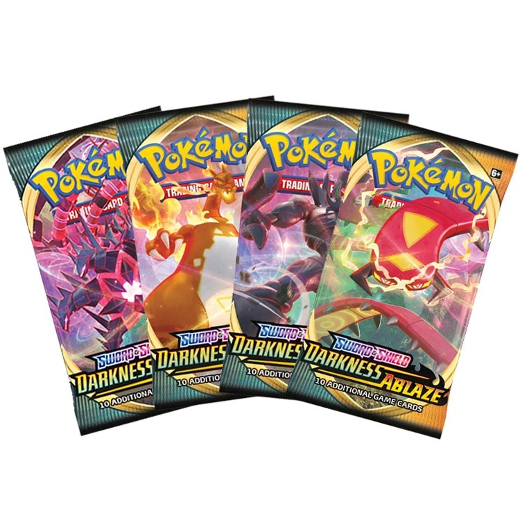 Pokemon Sword & Shield Trading Card Darkness Ablaze Booster Pack