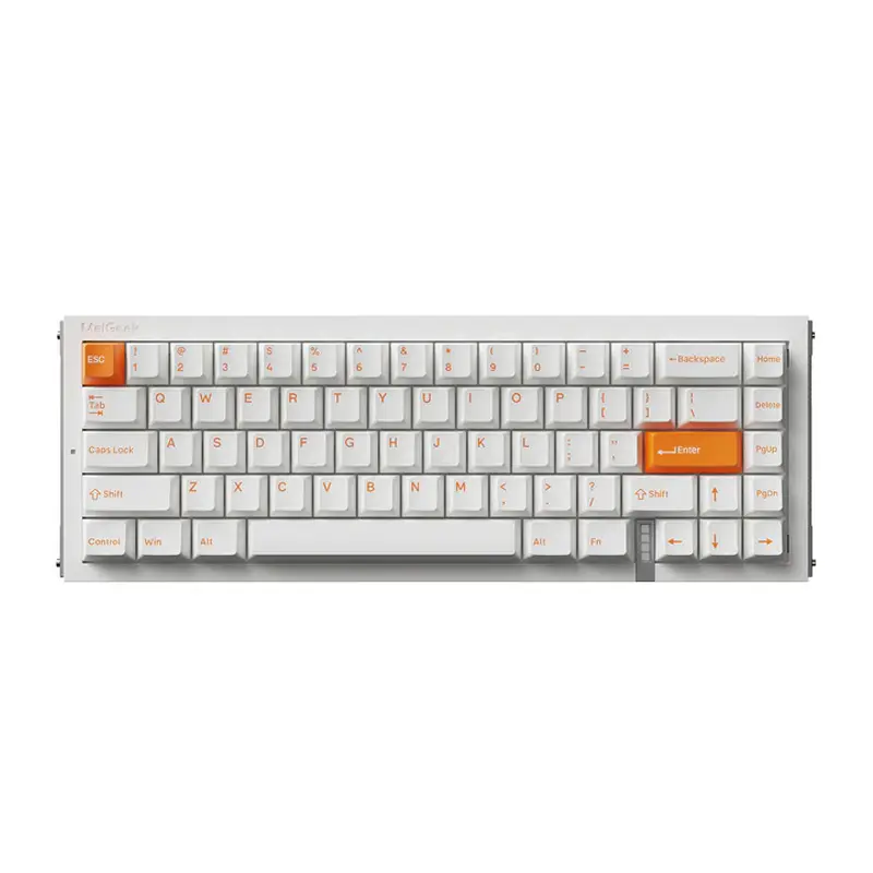 MelGeek Gaming Keyboard Real67 Sodium White