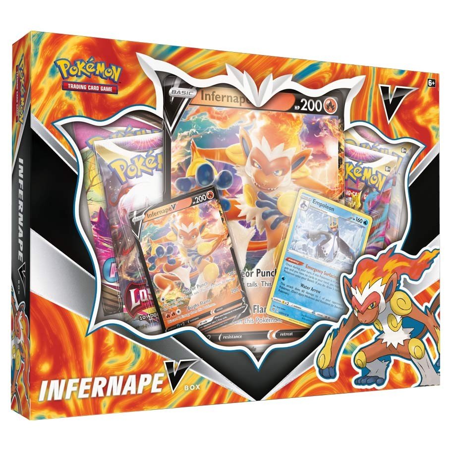 Pokemon Trading Card Infernape V Box