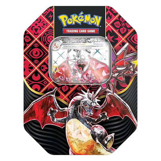 Pokemon Trading Card Scarlet & Violet SV4.5 Paldean Fates 4-Boosters Tin