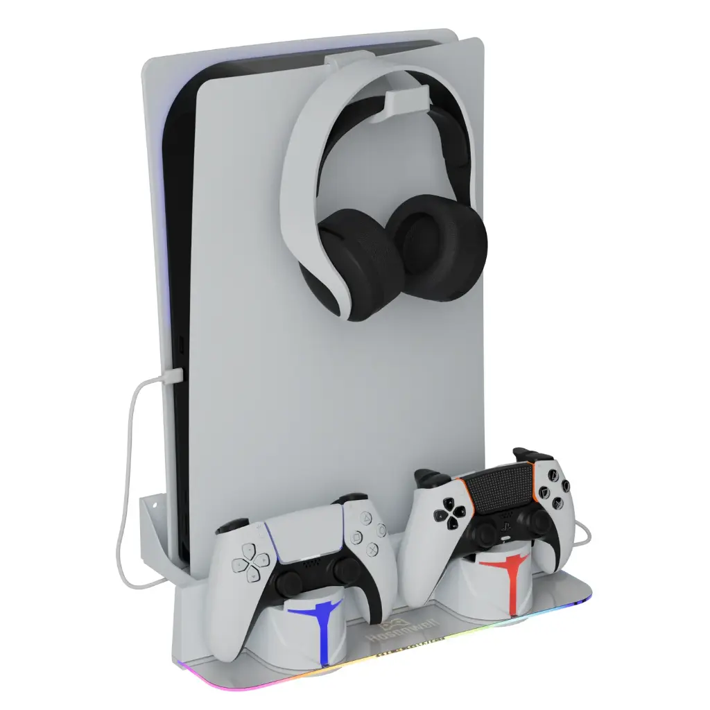 PS5 RGB Wall Mount Charging Station 