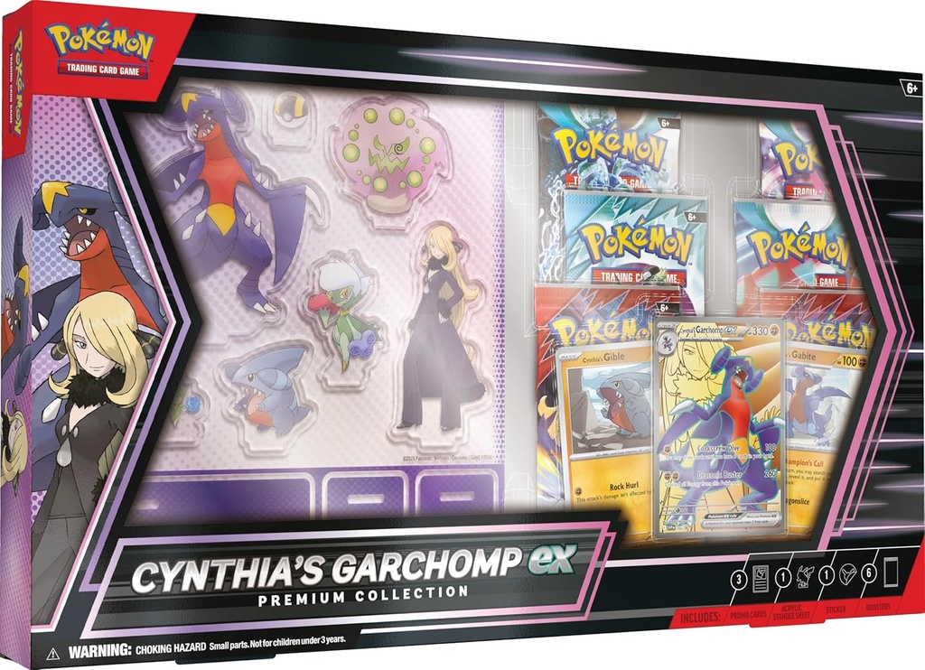 Pokemon Trading Card Game Cynthia’s Garchomp ex Premium Collection