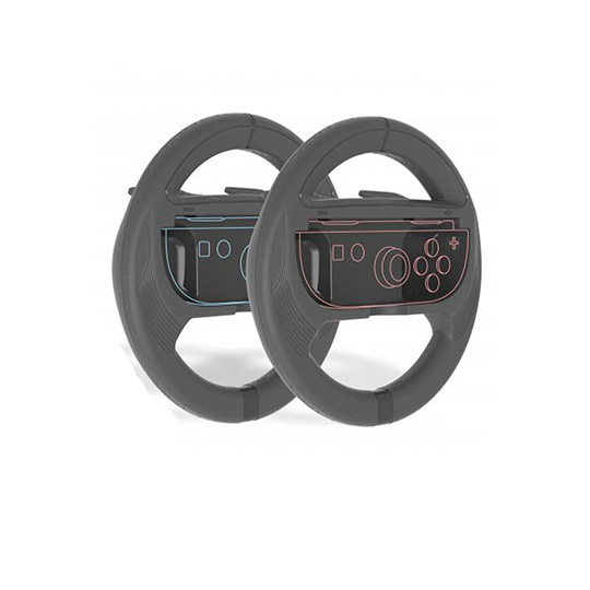 Freaks And Geeks- Pair of Wheels for Nintendo Switch 2 Joy-con Black