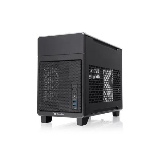 Thermaltake TR100 Mini Tower PC Case - Black