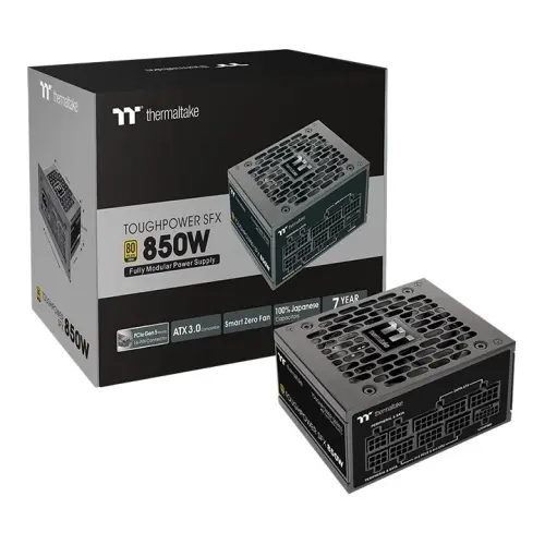 Thermaltake Toughpower SFX 850W Fully Modular ATX 3.1 Power Supply