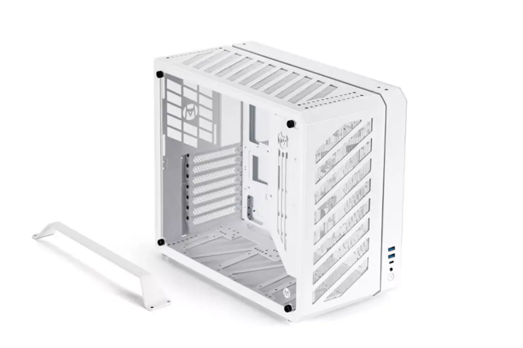 Mechanic Master Gaming PC Case-C34 PRO Polar White
