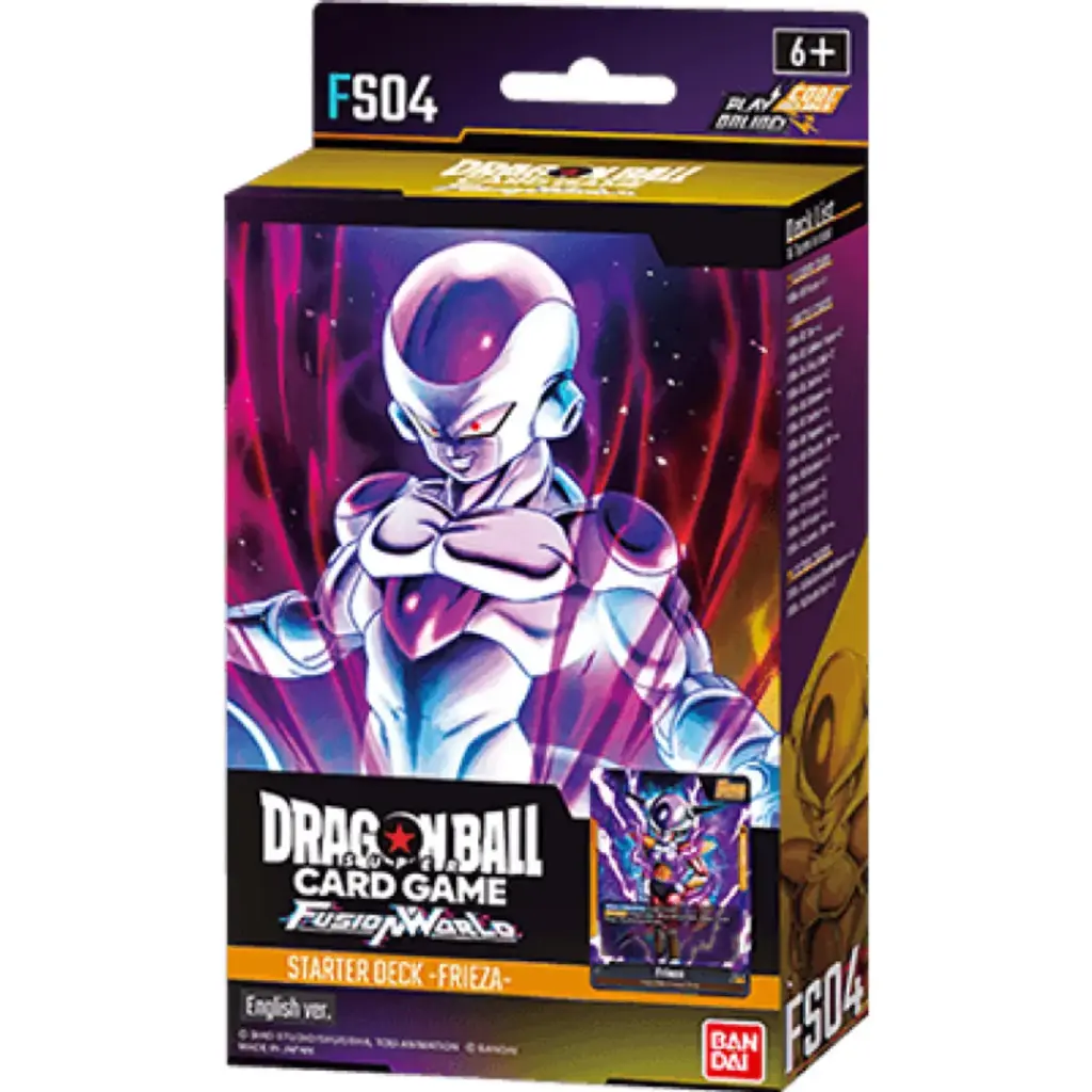 Dragon Ball Trading Card Fusion World Starter Deck Frieza Fs04