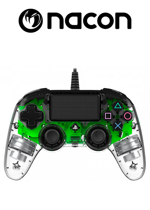Nacon PS4 Wired Compact Controller Crystal Green