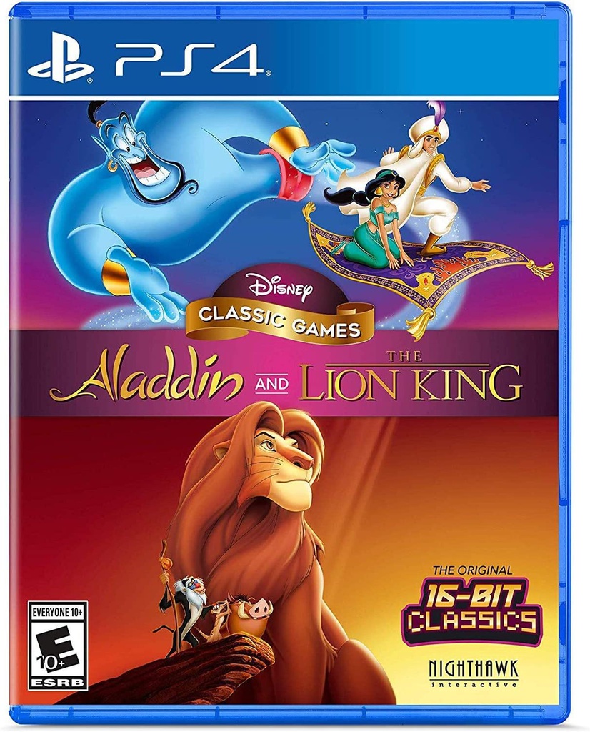PS4 Disney Classic Games Aladdin and The Lion King R1