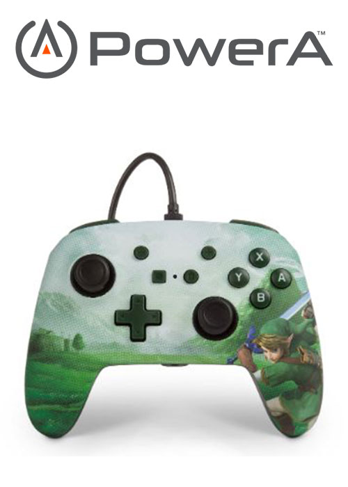 PowerA Nintendo Switch Enhanced Wired Controller - Link Hyrule