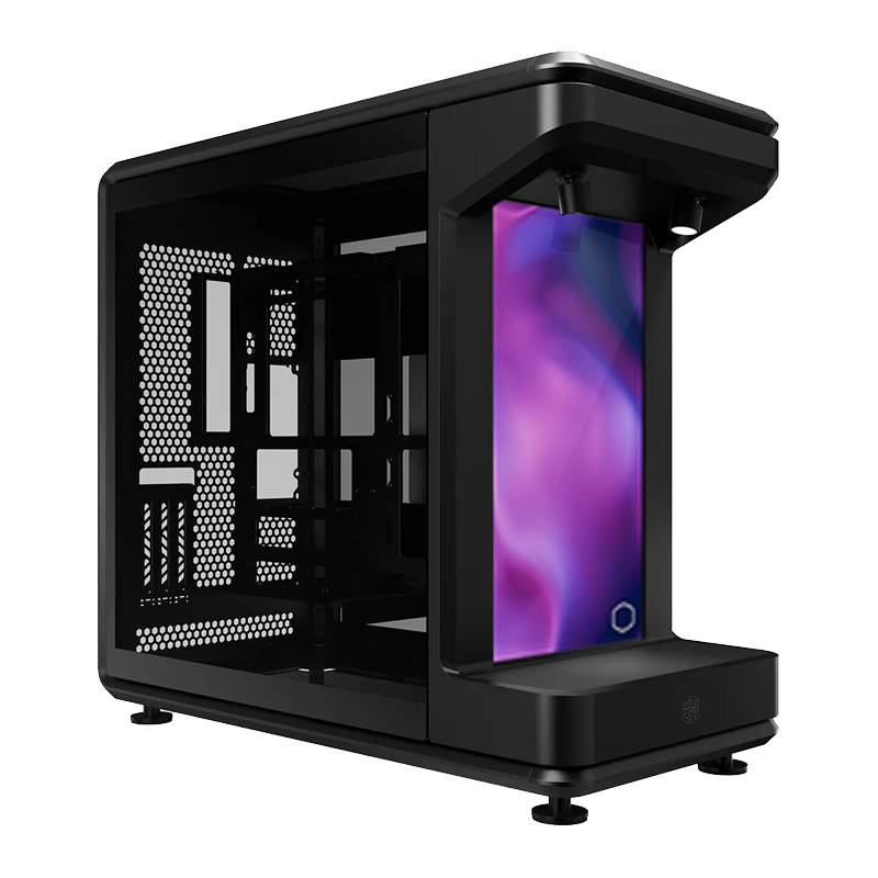 Cooler Master MF360 Stage LCD Gaming PC Case Black