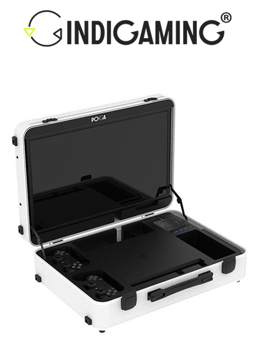 INDIGAMING POGA Pro White For PS4 Slim / Xbox Series S