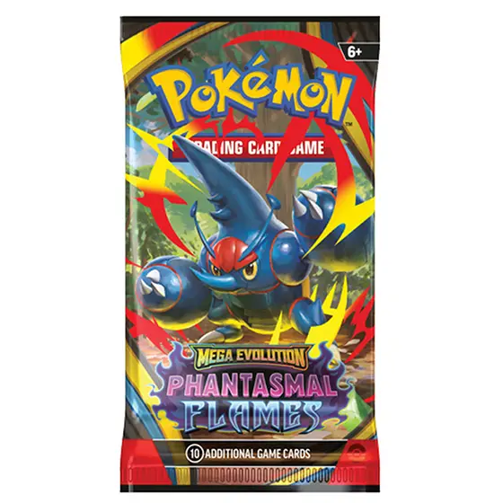 Pokemon Trading Card Mega Evolution Phantasmal Flames Booster Pack