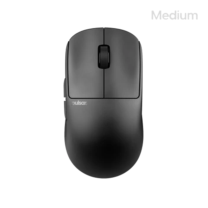Pulsar X2 CrazyLight Medium Wireless Gaming Mouse Jet Black