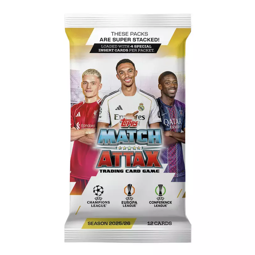 Topps Match Attax 2025/26 Single Pack Trading Card