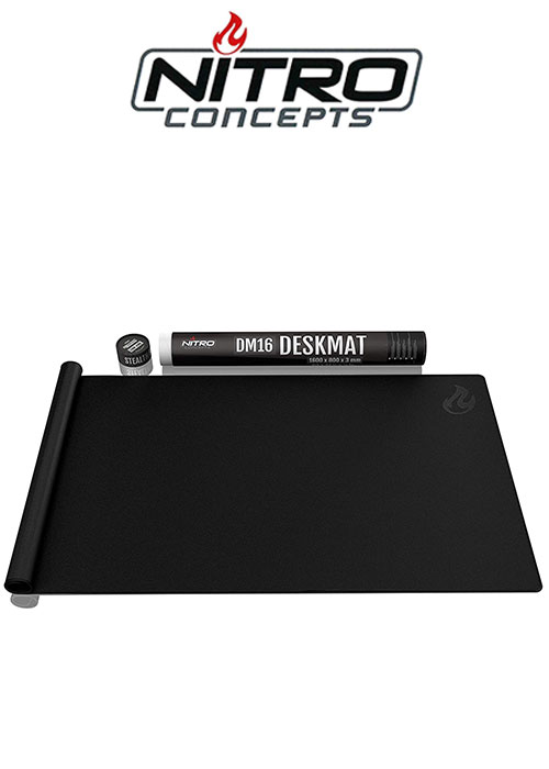 Nitro Concepts Desk Mat, 1600x800mm - black