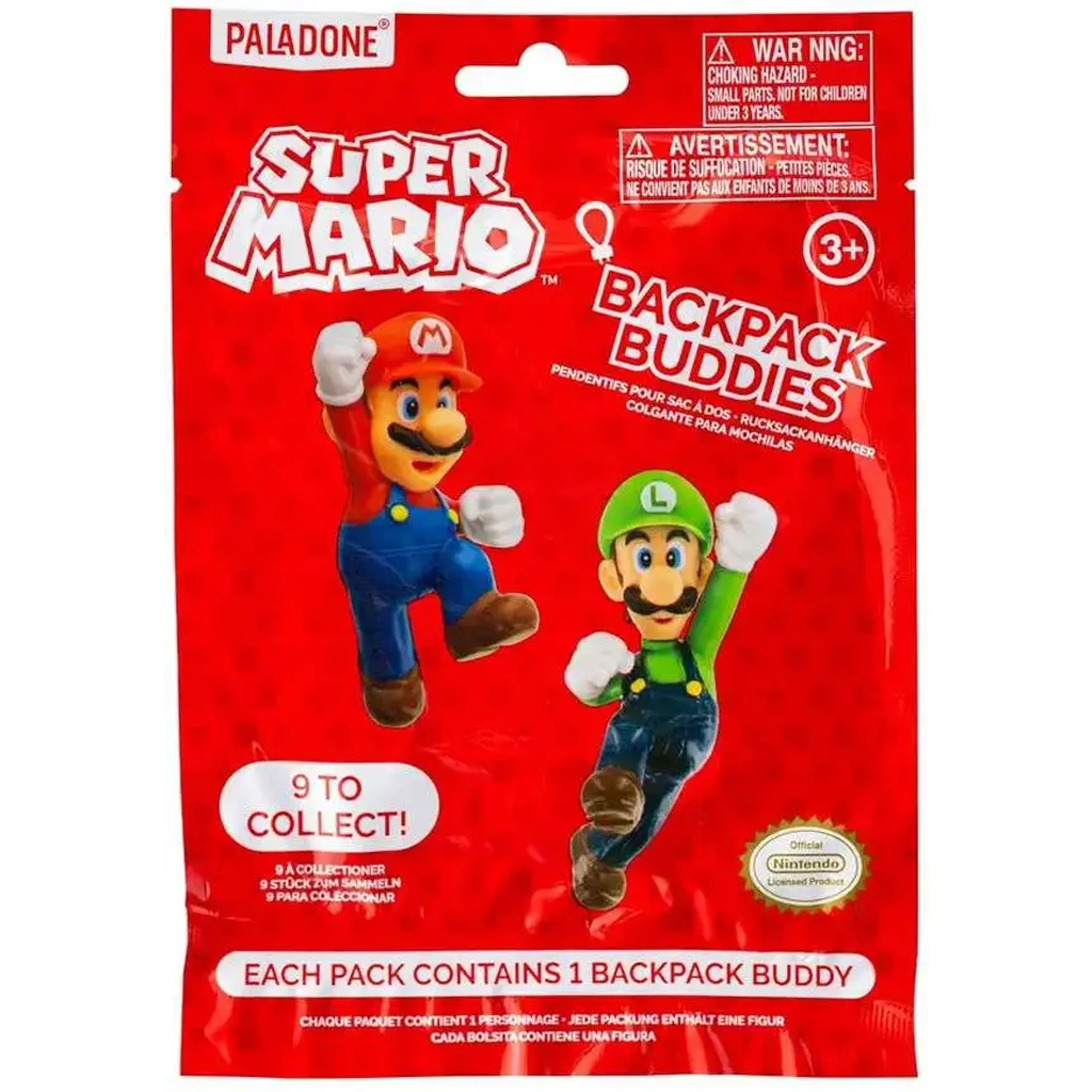 Paladone Portachiavi Clip Super Mario Key Chain 