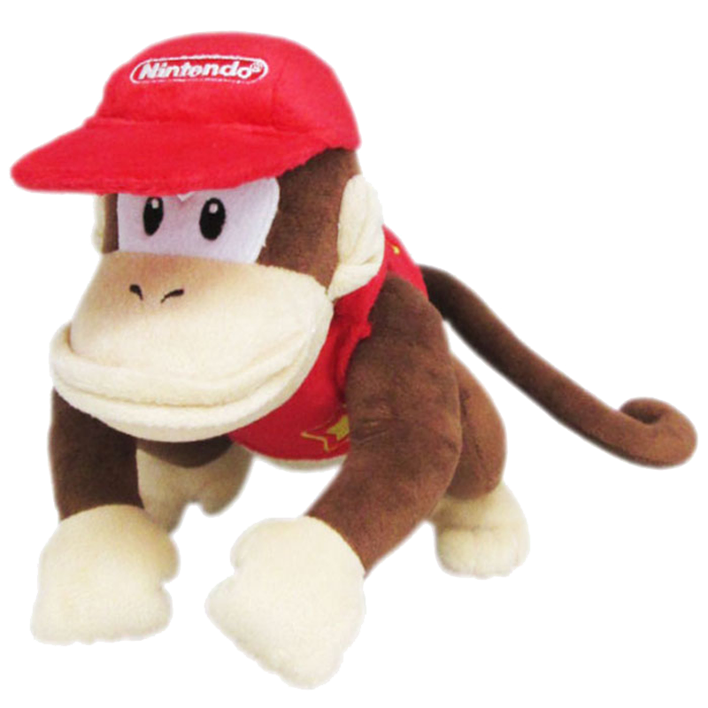 San Ei Mario Doll All Star Collection Diddy Kong Plush