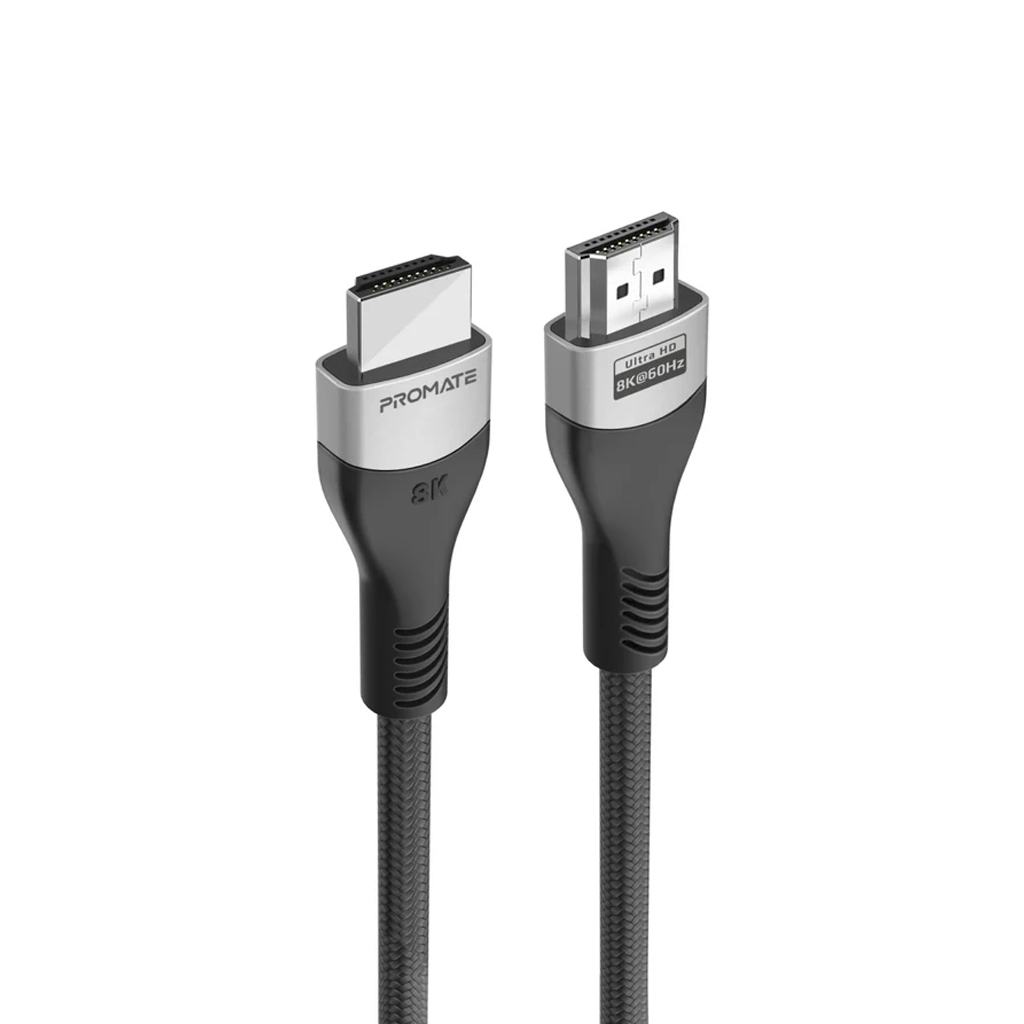 Promate Certified Ultra-High-Speed 8K 5M HDMI 2.1 Cable