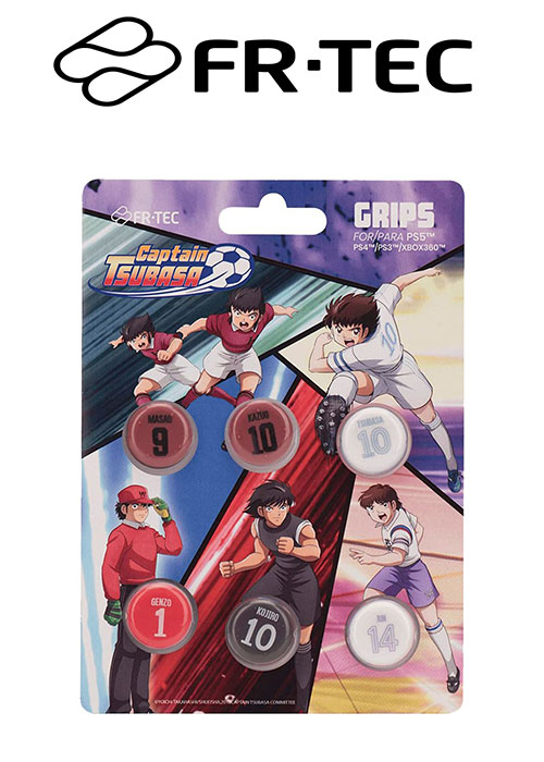 FR-TEC PS4 Grips Set Captain Tsubasa