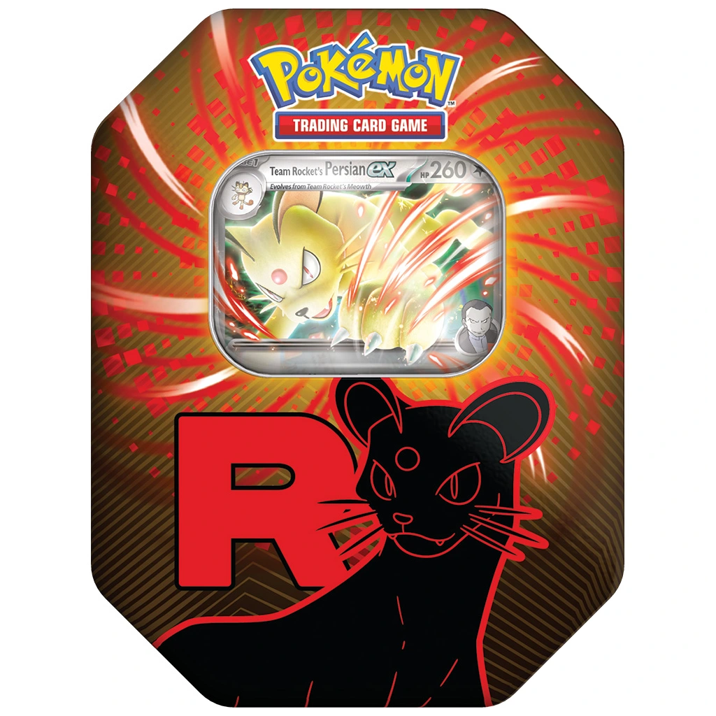Pokemon Team Rocket Tin Persian ex TCG