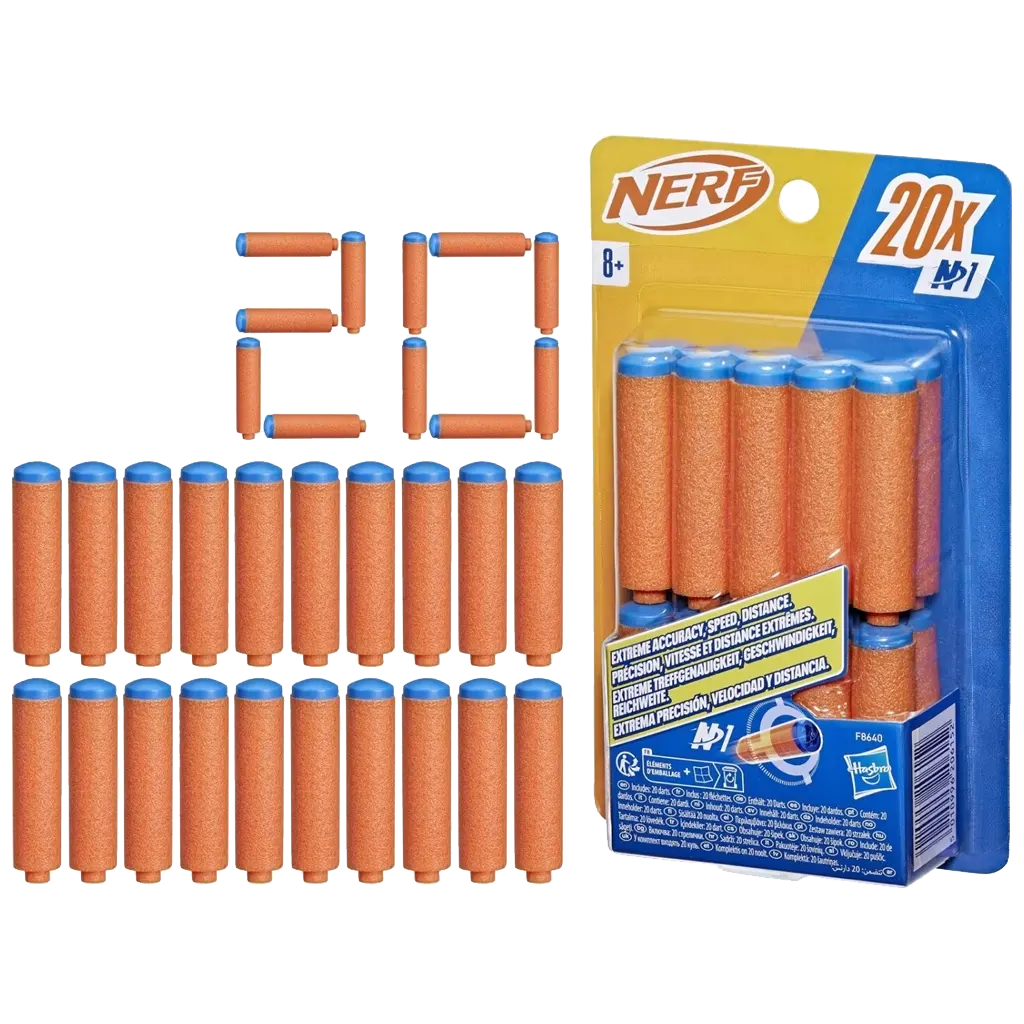 HASBRO Nerf N1 Refill 20 Bullets Pack