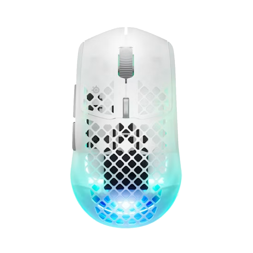 SteelSeries Aerox 3 Gen2 Wireless RGB Mouse Ghost