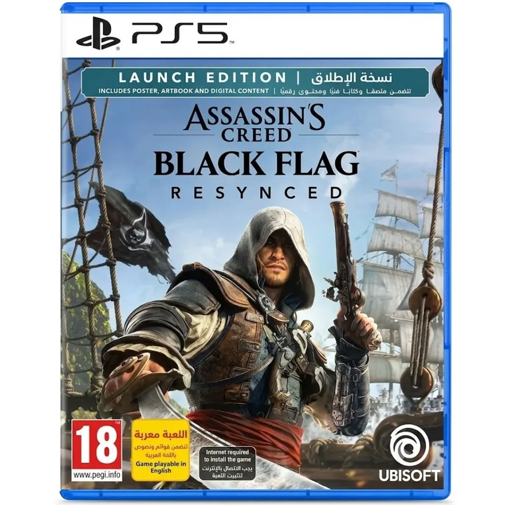 PS5 Assassins Creed Black Flag Resynced Launch Edition R2 Arb