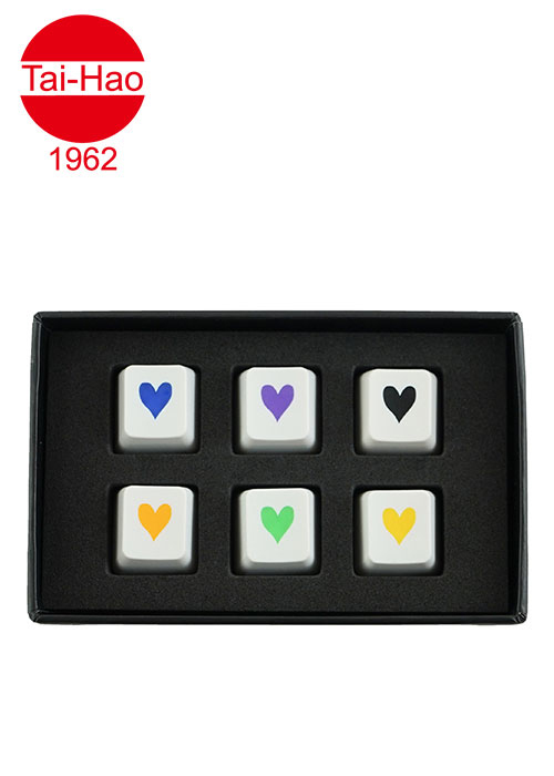 Tai-Hao 6-Keys ABS Heart Set - Black