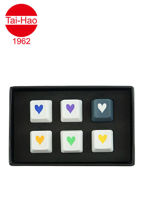 Tai-Hao 6-Keys ABS Heart Set - Grey