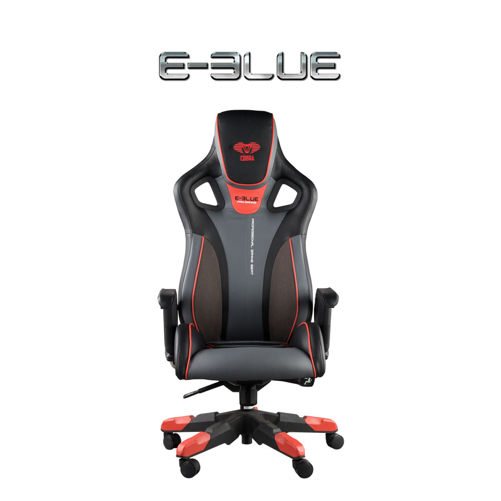E-Blue EEC313 Cobra Gaming Chair - Red Fc