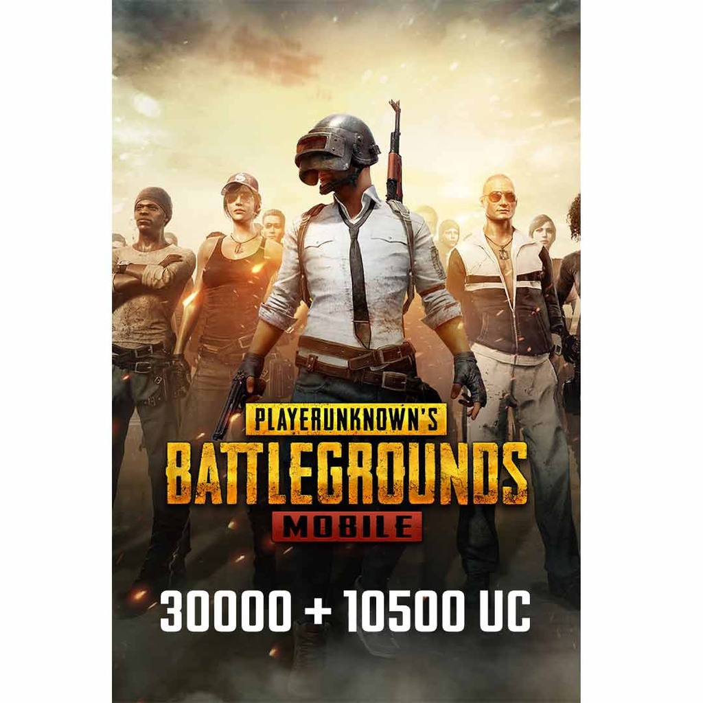 PUBG Mobile 30000 + 10500 UC - [Digital Code]
