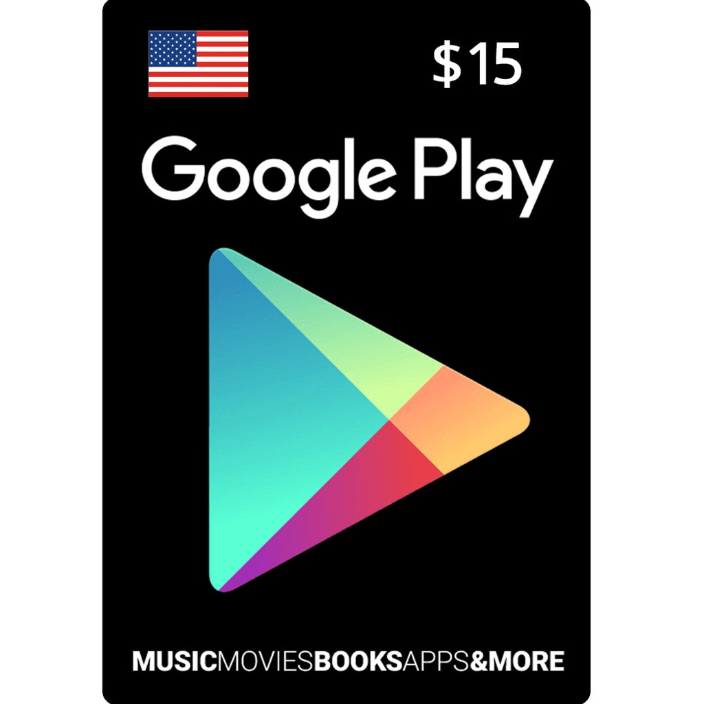 Google Play Gift Card $15 US Account - [Digital Code]