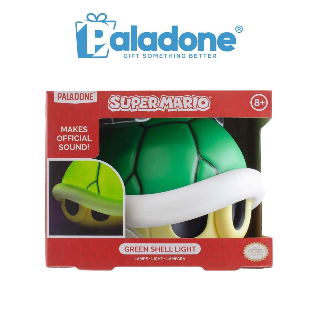 Paladone Super Mario: Green Shell Light with Sound
