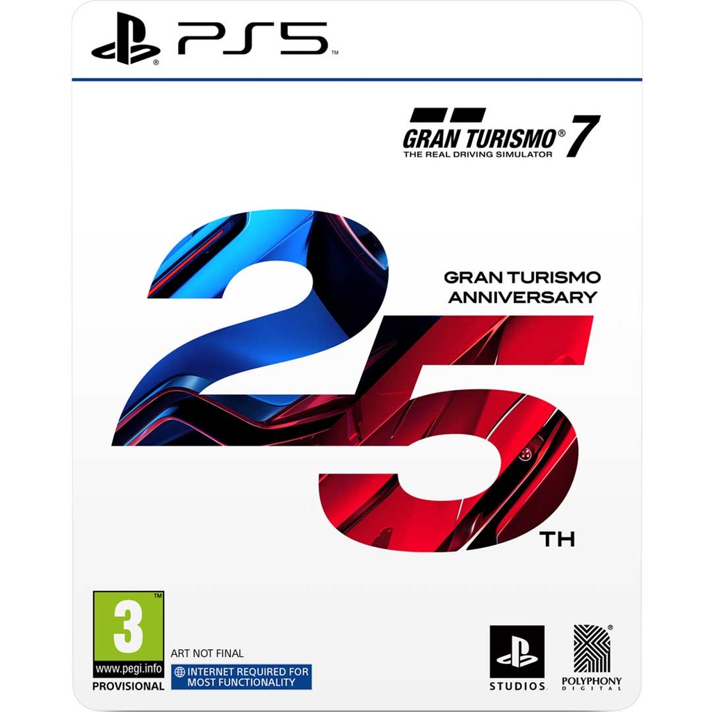 Pre-Order: PS5 Gran Turismo 7 25th Anniversary Edition R2 (Arabic) + Key Chain
