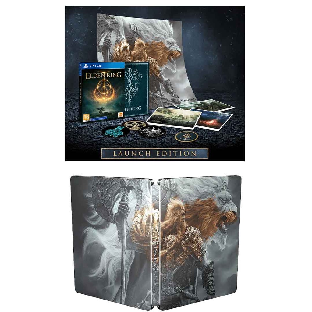 PS4 Elden Ring (launch Edition) R2 + Steelbook