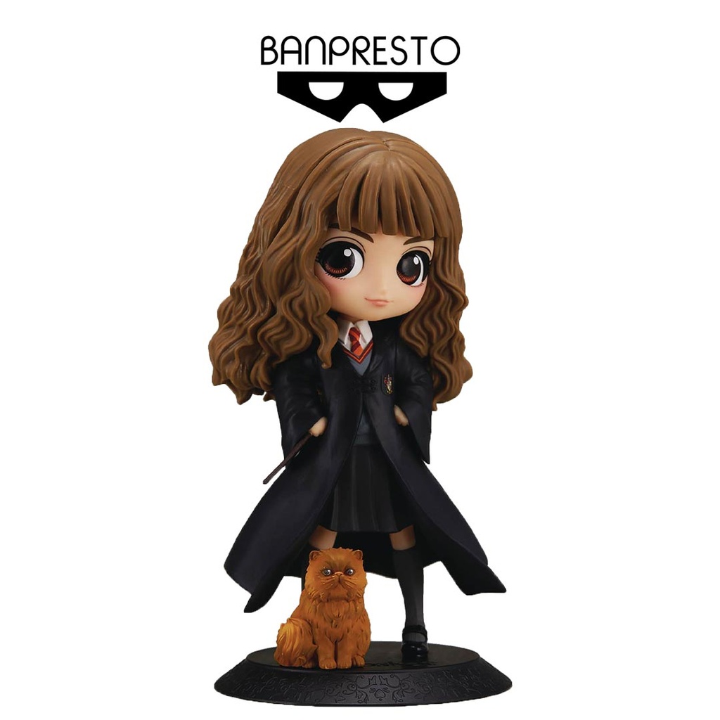Banpresto Q Posket Harry Potter: Hermione Granger With Crookshanks Figure