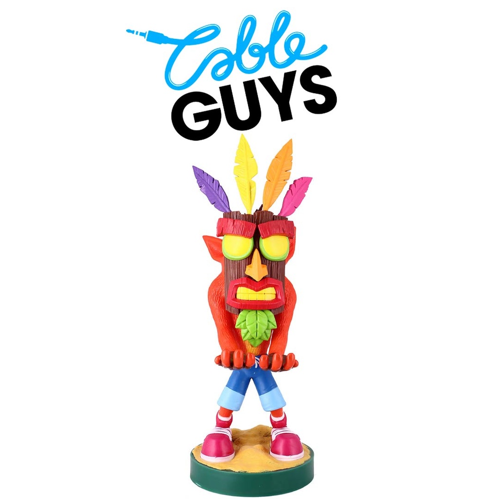 Cable Guys Controller Holder - Crash Aku Aku Figure