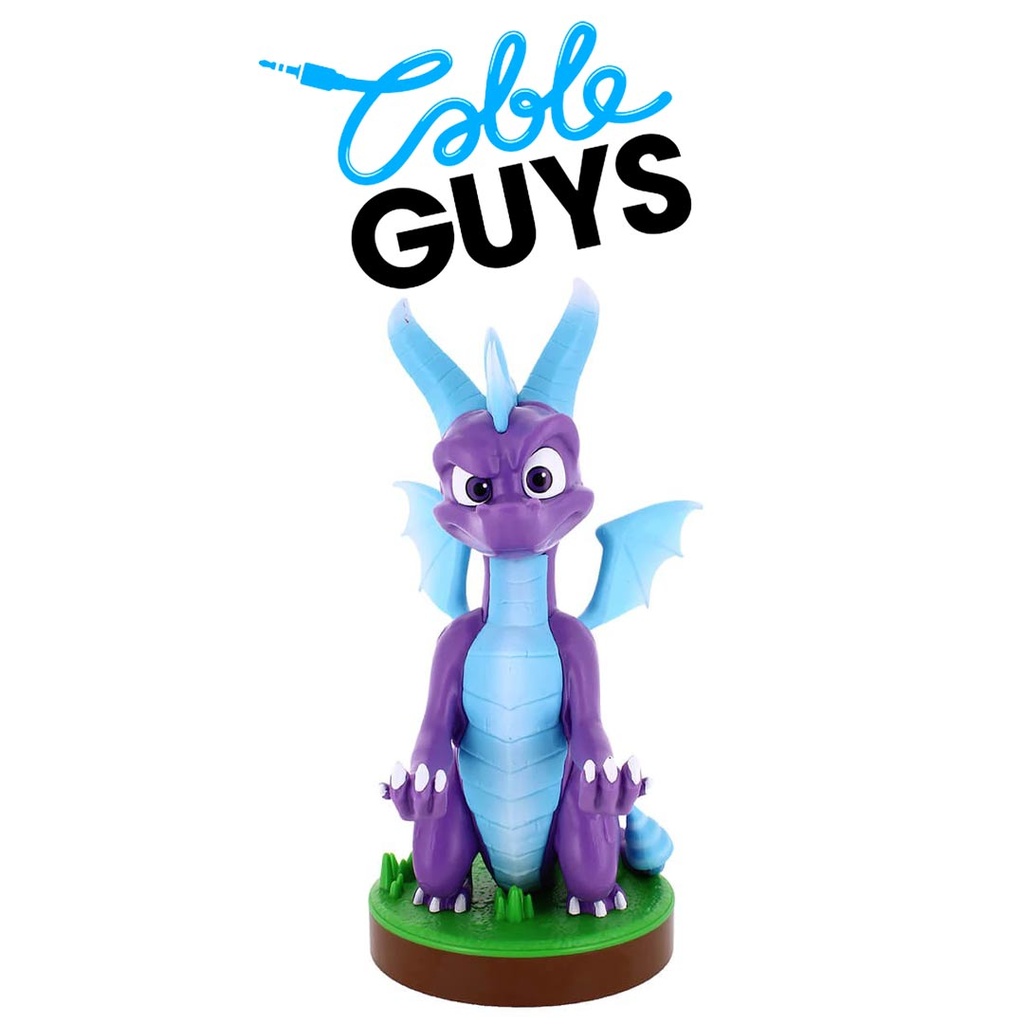 Cable Guys Controller Holder - Ice Spyro Figure