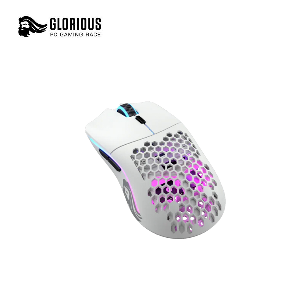 Glorious Model O Wireless RGB Gaming Mouse - Matte White