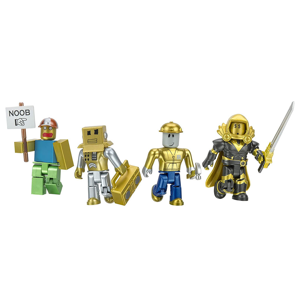 Roblox Figure Pack Gold Collector's Edition 15th Anniversary Box