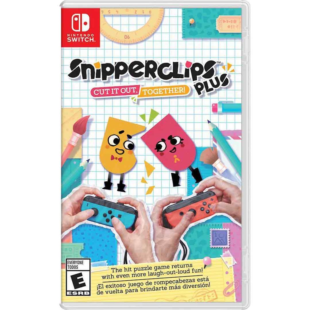 NS Snipperclips Plus: Cut it out, Together! NTSC